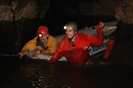 Cavers struggle with floods